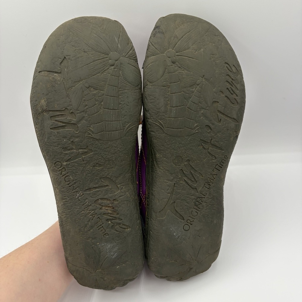 TMA Shoes Women's 10 - 10.5 Sz 41 Stumble Stuff Groovy Glides Washed Leather - Picture 9 of 10